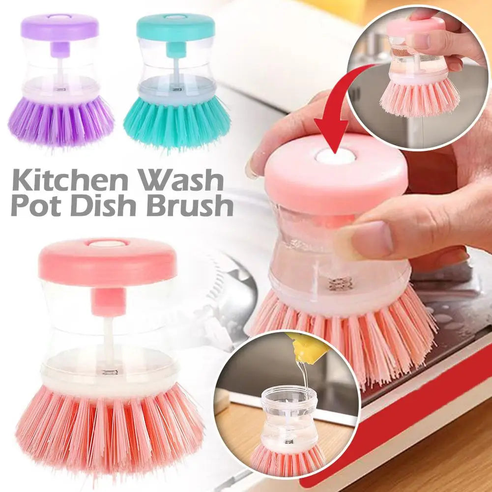 Soap Dispensing Dish Brush ⭐