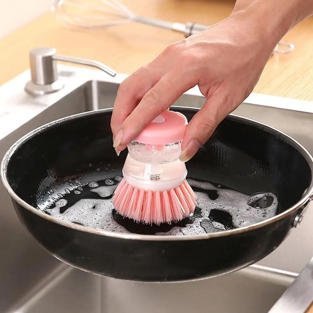 Soap Dispensing Dish Brush ⭐